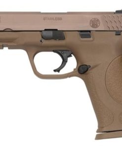 Smith & Wesson S&W M&P9 VTAC Viking Tactics Pistol, 9mm, Dark Earth, Trijicon/Fiber Optic Sights