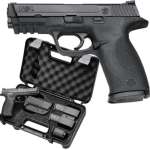 Smith & Wesson M&P Carry & Range Kit .40 SW, 4.25" Barrel, 10 lb Trigger Pull, Includes Holster, Mag Pouch, Earplugs, 3x10rd Mags, Speed Loader - MA Compliant
