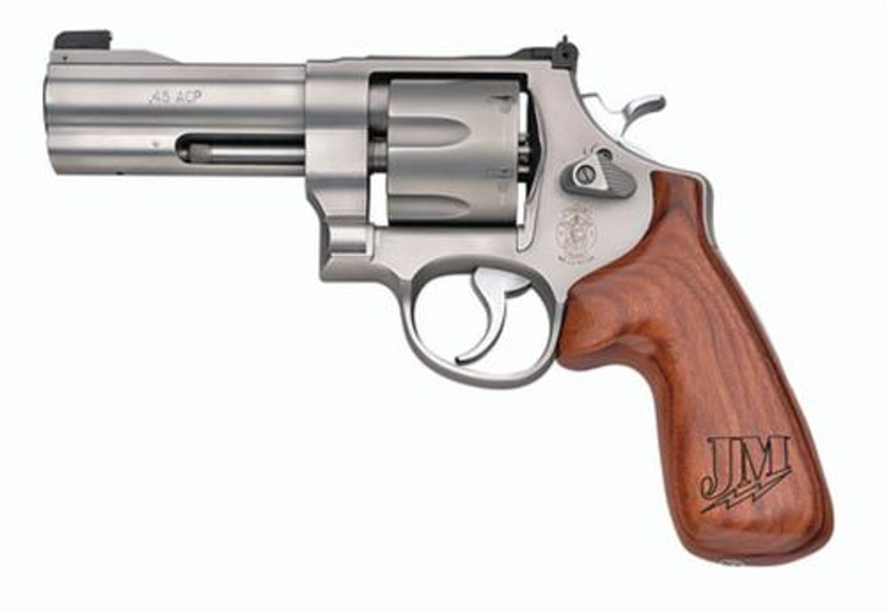 Smith & Wesson 625 Jerry Miculek Champion Series 45 ACP, 4", Adjustable Sights, Stainless Smith & Wesson 625 Jerry Miculek Champion Series 45 ACP, 4", Adjustable Sights, Stainless