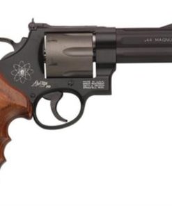 Smith & Wesson 329 Personal Defense 44 Mag 4" 6rd Hiviz Sight Wood Grip Titanium