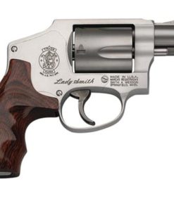 Smith & Wesson, Model 642 LadySmith, Small Frame Revolver, 38 Special, 1.875" Barrel, Alloy Frame, Matte Silver Finish, Wood Grip, Fixed Sights, 5Rd