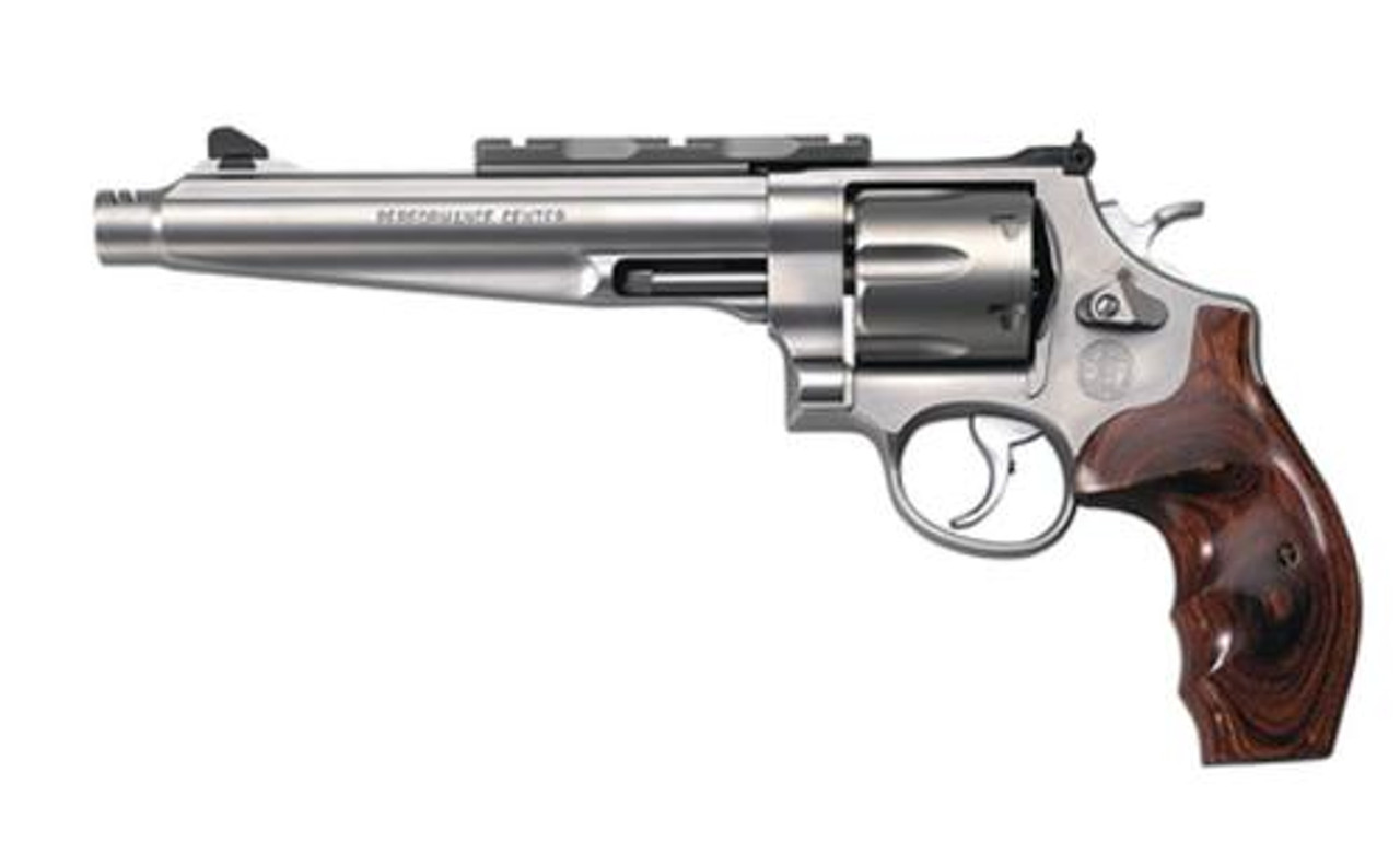 Smith & Wesson 629 Performance Center 44 Mag 7.5" 6rd Wood Grip Matte Stainless Smith & Wesson 629 Performance Center 44 Mag 7.5" 6rd Wood Grip Matte Stainless
