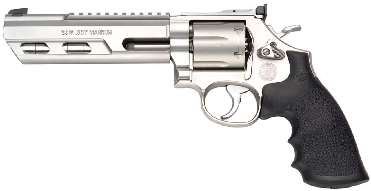 Smith & Wesson 686 Competitor Performance Center 357/38 6" Weighted Barrel Hogue Grip Smith & Wesson 686 Competitor Performance Center 357/38 6" Weighted Barrel Hogue Grip