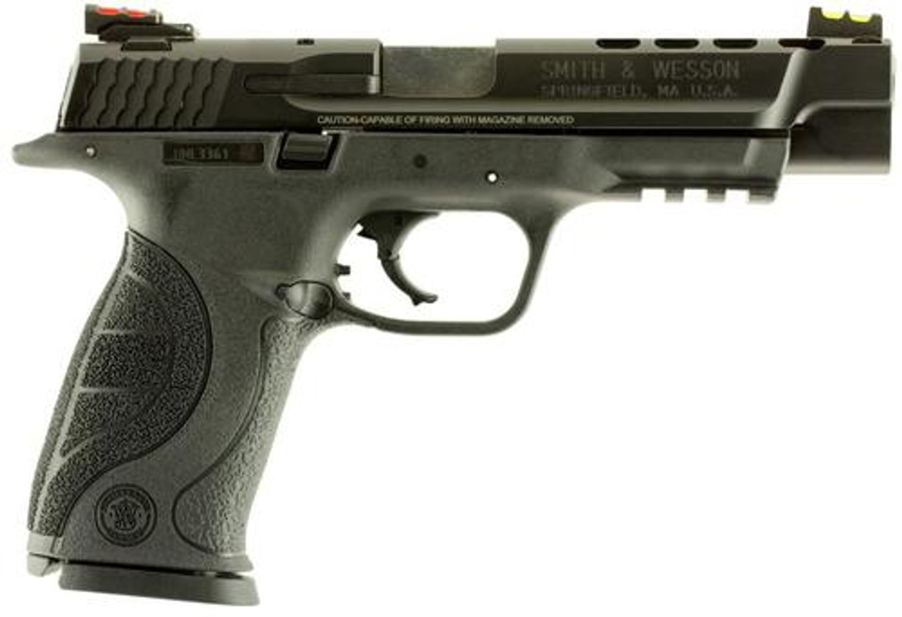 Smith & Wesson M&P40 .40 S&W, 5", 15rd, Ported, Fiber Optic Sights Smith & Wesson M&P40 .40 S&W, 5", 15rd, Ported, Fiber Optic Sights