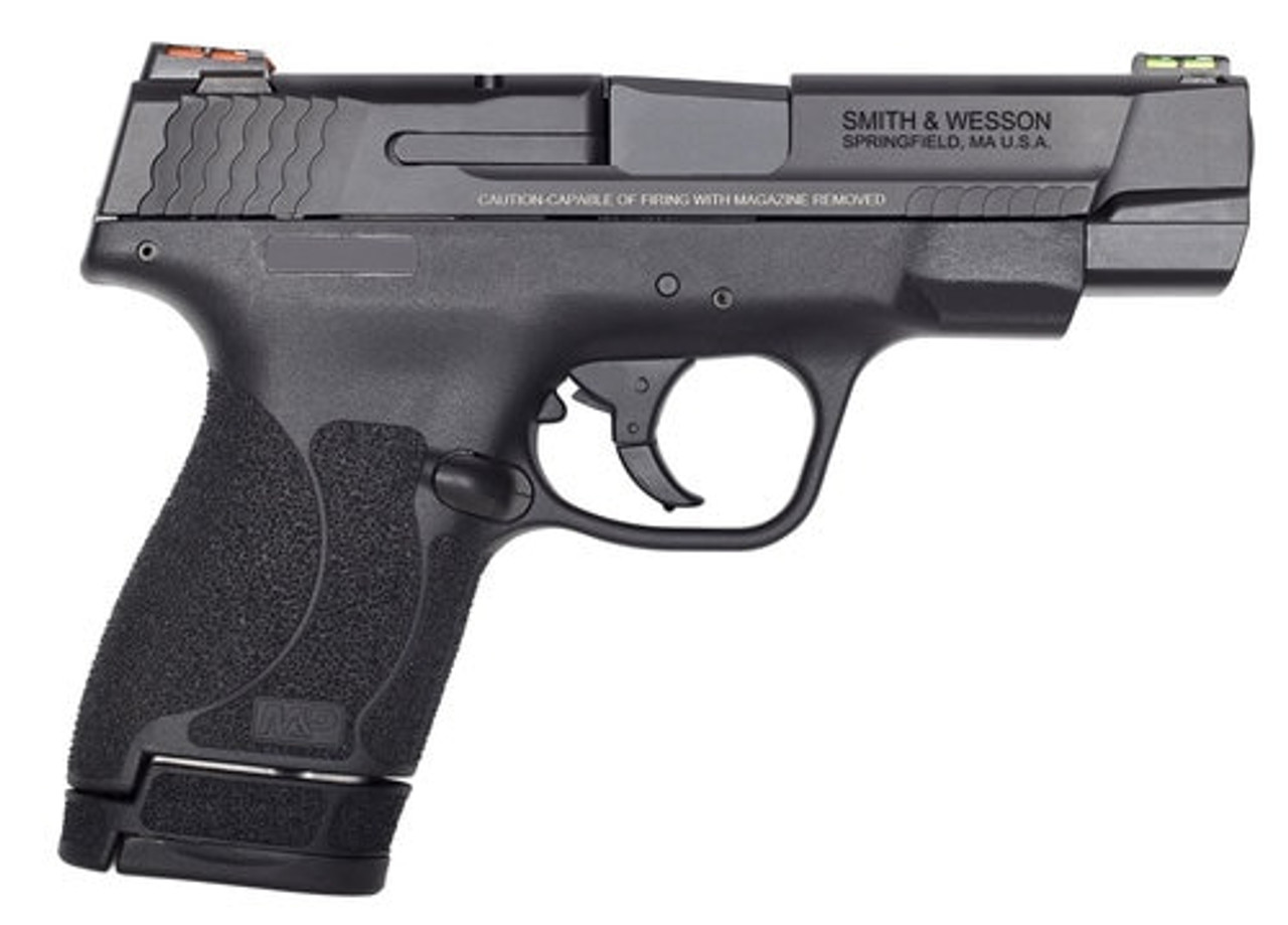 Smith & Wesson M&P Shield M2.0 Performance Center 9mm, 4", 7rd/8rd, Black Smith & Wesson M&P Shield M2.0 Performance Center 9mm, 4", 7rd/8rd, Black