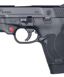 Smith & Wesson M&P45 Shield M2.0 45 ACP, 3.3", White-Dot Sights, Crimson Trace Red Laser