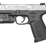 Smith & Wesson SD9VE 9mm, 4" Barrel, Duo Tone, Crimson Trace CMR-209, 10rd