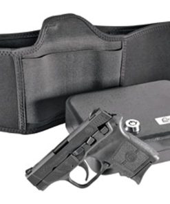 Smith & Wesson M&P Bodyguard Defense Kit 380 ACP, 2.75", Vault, Belly Band Holster, Black Matte, 6rd