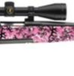 Browning X-Bolt Micro Bolt 7mm-08 Rem 20" Barrel, BuckThorn Pink Stock Blued, 4rd