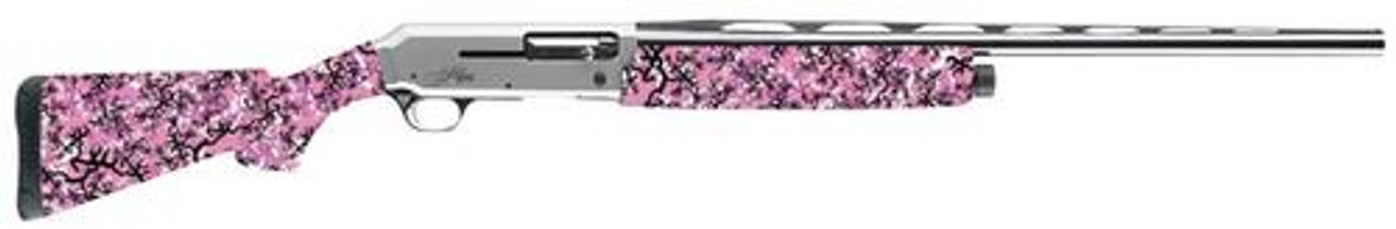 Browning Silver SA 20ga 26" 3" Sil Alum Alloy Rcvr Buckthorn Pink Stock Browning Silver SA 20ga 26" 3" Sil Alum Alloy Rcvr Buckthorn Pink Stock