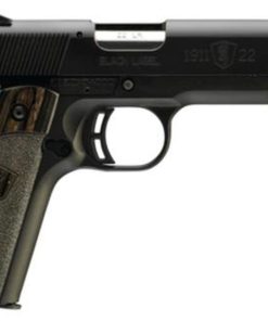 Browning 1911-22 A1 Black Label Laminate 22LR 4.25" Barrel Composite Frame Black Laminated Grips 10 Rd Mag