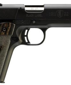 Browning 1911-22 Compact Black Label 22LR 3.5" Black Laminate Grip