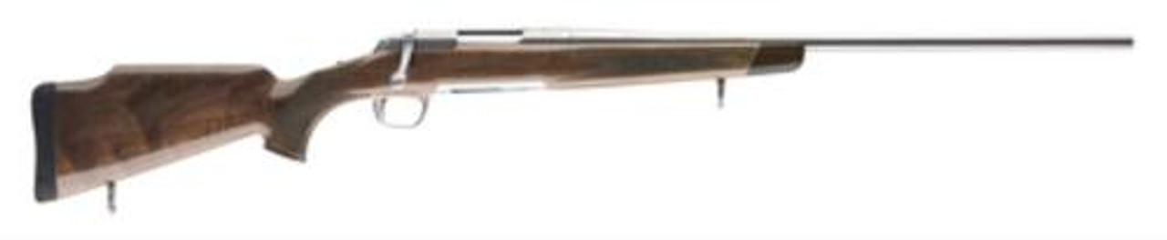 Browning X-Bolt White Gold .25-06 Rem, 24" Stainless Steel Barrel, Polished Finish, Checkered Walnut Stock Gloss Finish, Scroll Engraved Stainless Receiver, 4rd+1 Browning X-Bolt White Gold .25-06 Rem, 24" Stainless Steel Barrel, Polished Finish, Checkered Walnut Stock Gloss Finish, Scroll Engraved Stainless Receiver, 4rd+1
