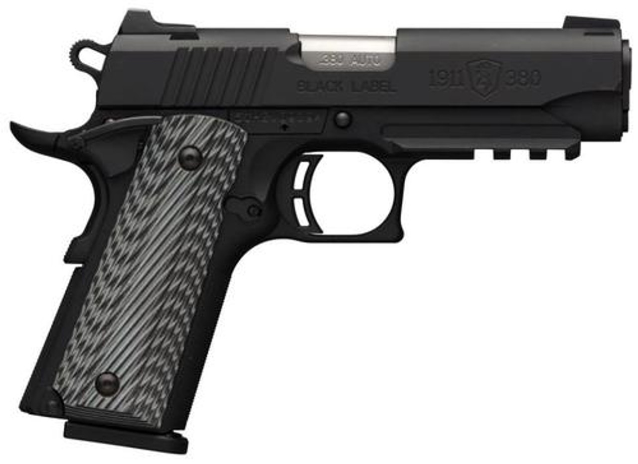 Browning 1911-380 380acp Cmp G10 Rail Browning 1911-380 380acp Cmp G10 Rail