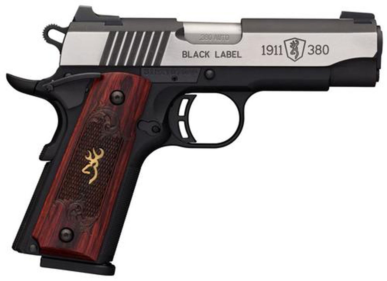 Browning Black Label Medallion Pro Compact, .380 ACP, 3.62", 8rd Browning Black Label Medallion Pro Compact, .380 ACP, 3.62", 8rd