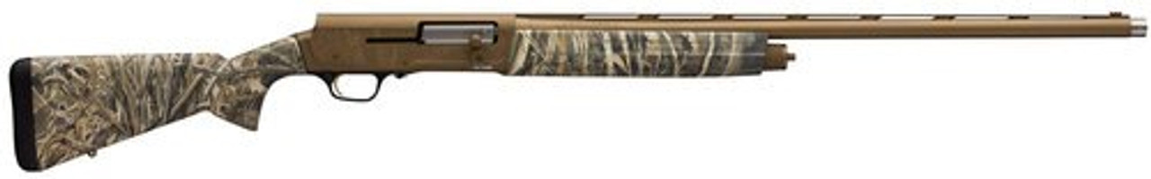Browning, A5 Wicked Wing, Semi-automatic, 12 Gauge, 3.5" Chamber, 28" Barrel, Burnt Bronze Cerakote Finish, Realtree Max-5 Composite Stock, 4Rd Browning, A5 Wicked Wing, Semi-automatic, 12 Gauge, 3.5" Chamber, 28" Barrel, Burnt Bronze Cerakote Finish, Realtree Max-5 Composite Stock, 4Rd