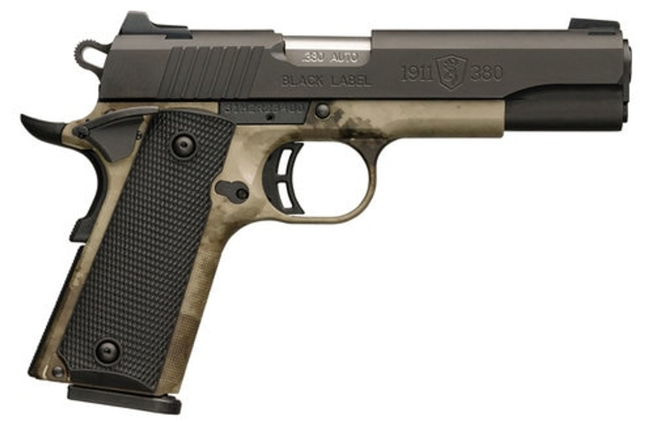 Browning 1911 380ACP, Black/Blued, Pro Spd, 4.25", Black Browning 1911 380ACP, Black/Blued, Pro Spd, 4.25", Black