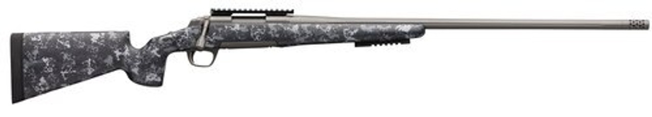 Browning X-Bolt Hells Canyon Long Range 6.5 Creedmoor, 26" Barrel, Urban Carbon Ambush McMillan Game Scout Stock, Tungsten, 4rd Browning X-Bolt Hells Canyon Long Range 6.5 Creedmoor, 26" Barrel, Urban Carbon Ambush McMillan Game Scout Stock, Tungsten, 4rd