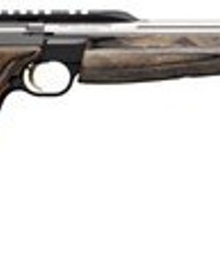 Browning Buck Mark Target Rifle 22LR, 18.5" Barrel, Green Laminate, Muzzle Brake