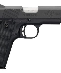 Browning 1911 Black Label, .380 ACP, 4.25" Barrel, 8rd, Black