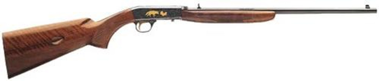 Browning SA-22 Grade VI, 22LR, 19.25", 11rd, Gloss American Walnut, Blued, 24 Karat Gold Engraving Browning SA-22 Grade VI, 22LR, 19.25", 11rd, Gloss American Walnut, Blued, 24 Karat Gold Engraving