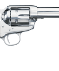 Uberti 1873 Cattleman Cody, .45 Colt, 4.75", 6rd, Ivory Grips, Full Nickel-Plated