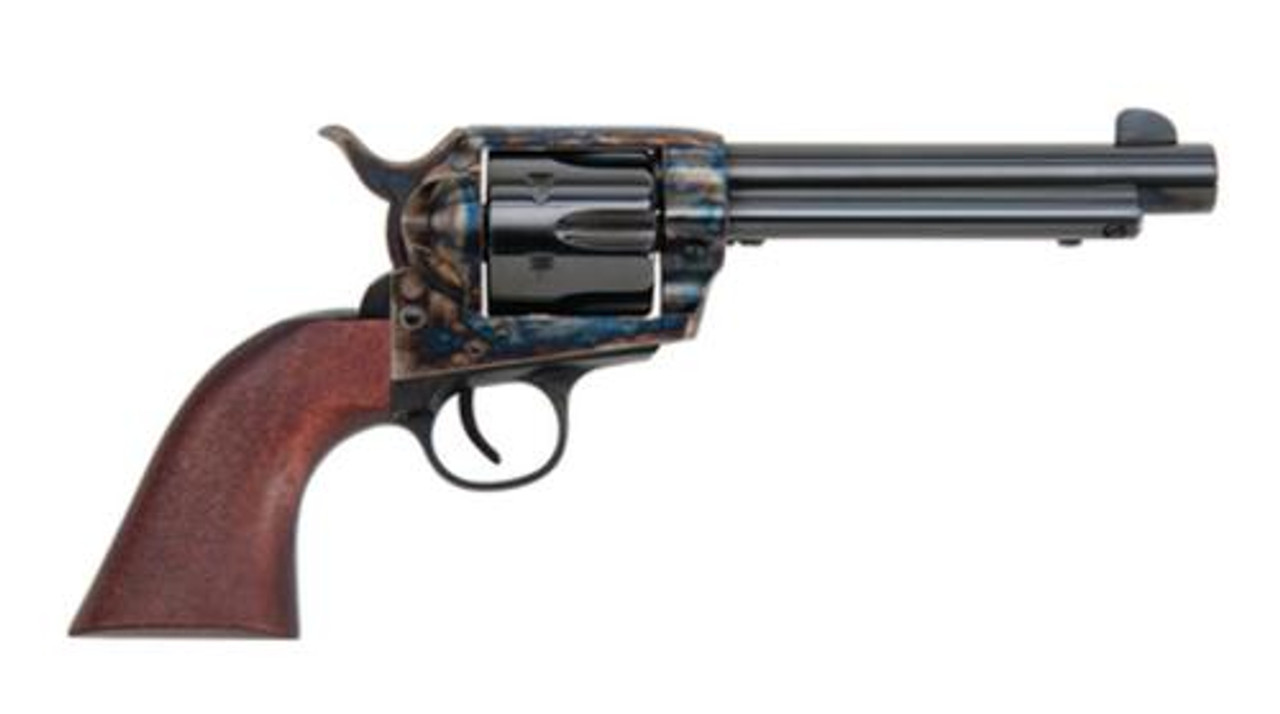 Traditions Frontier 1873 Single Action Revolver .357 Magnum 5.5 Inch Barrel Case Hardened Finish Walnut Grip Traditions Frontier 1873 Single Action Revolver .357 Magnum 5.5 Inch Barrel Case Hardened Finish Walnut Grip