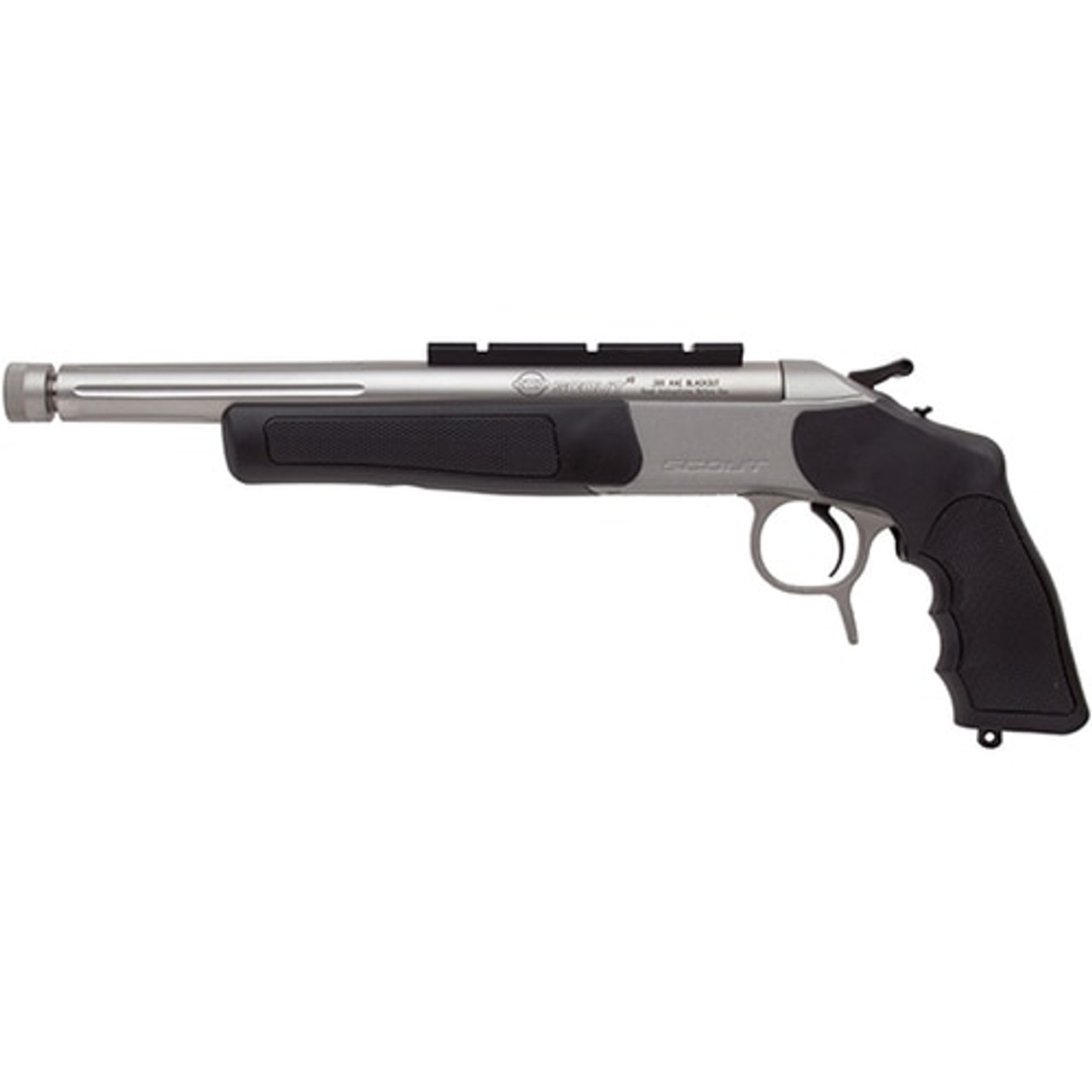 CVA Scout V2 Pistol 6.5 Creedmoor11.5" SS Threaded Barrel DuraSight Z2 Scope Rail Stainless Steel/Black CVA Scout V2 Pistol 6.5 Creedmoor11.5" SS Threaded Barrel DuraSight Z2 Scope Rail Stainless Steel/Black