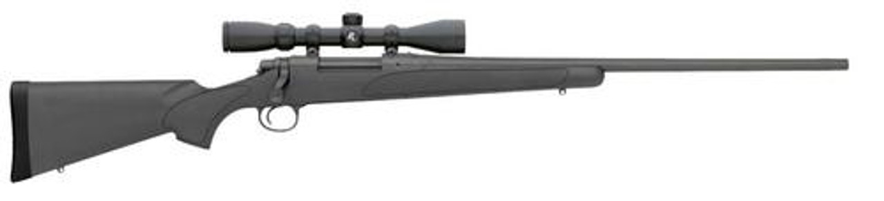 Remington 700 ADL, Bolt Action, 22-250 Remington, 24" Barrel, Black, Synthetic Stock, Includes Scope, 4Rd Remington 700 ADL, Bolt Action, 22-250 Remington, 24" Barrel, Black, Synthetic Stock, Includes Scope, 4Rd