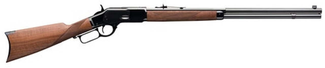 Winchester Model 1873 Deluxe Sporter Lever 45 Colt 24" Grade III/IV Walnut Stock Blued Winchester Model 1873 Deluxe Sporter Lever 45 Colt 24" Grade III/IV Walnut Stock Blued