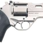 Chiappa Firearms Rhino 30DS 357 Mag, 3" Barrel, Nickel, 6rd