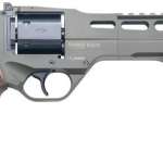 Chiappa Firearms Rhino 60DS, .357 Mag, 6" Barrel, 6rd, Walnut Grip, OD Green