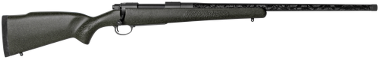 Nosler M48 Mountain Carbon .300 Win Mag, 24" Barrel, Carbon Fiber Granite Green Stock, Tungsten Gray, 4rd Nosler M48 Mountain Carbon .300 Win Mag, 24" Barrel, Carbon Fiber Granite Green Stock, Tungsten Gray, 4rd