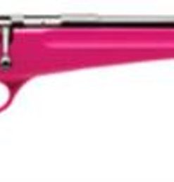 Savage Rascal Single Shot Youth 22LR/Long/Short 16.1" Blued Barrel Pink Synthetic Stock
