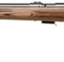 Savage Mark II BTV Bolt 22 LR 21" Barrel, Laminate Thumbhole Brown St, 5rd