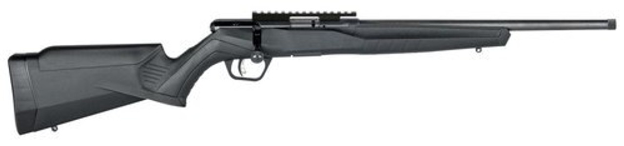 Savage B22 Magnum FVSR Bolt 22 WMR 16.25" Barrel, Synthetic Black Stock Black, 10rd Savage B22 Magnum FVSR Bolt 22 WMR 16.25" Barrel, Synthetic Black Stock Black, 10rd