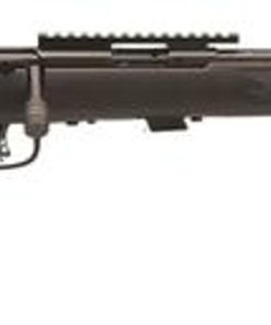 Savage 93R Bolt 17HMR 16.5" Heavy Threaded Barrel, Rail Black Stock 5rd Mag