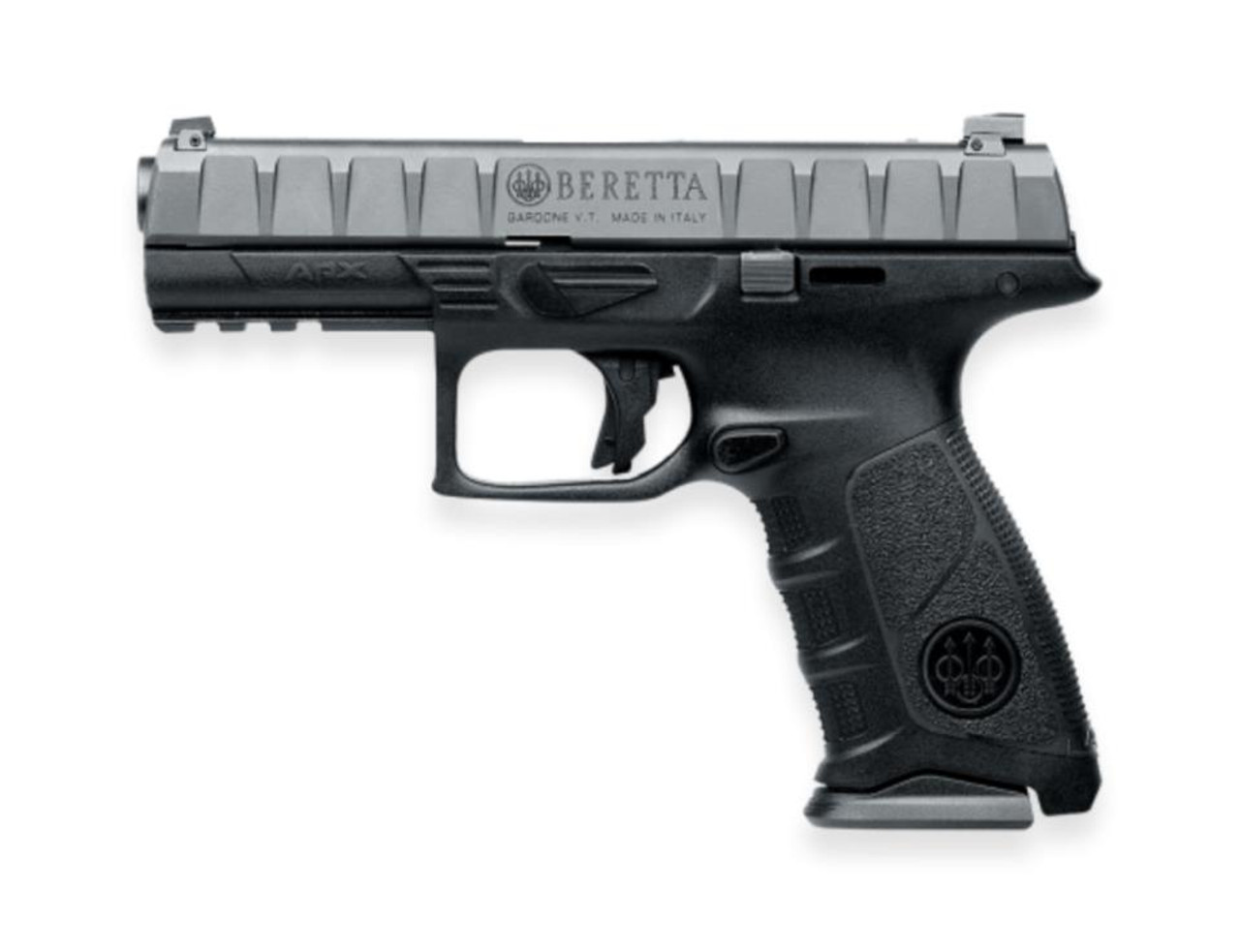 Beretta APX, Striker-Fired 9mm, 4.25" Barrel, Black, 10rd Beretta APX, Striker-Fired 9mm, 4.25" Barrel, Black, 10rd