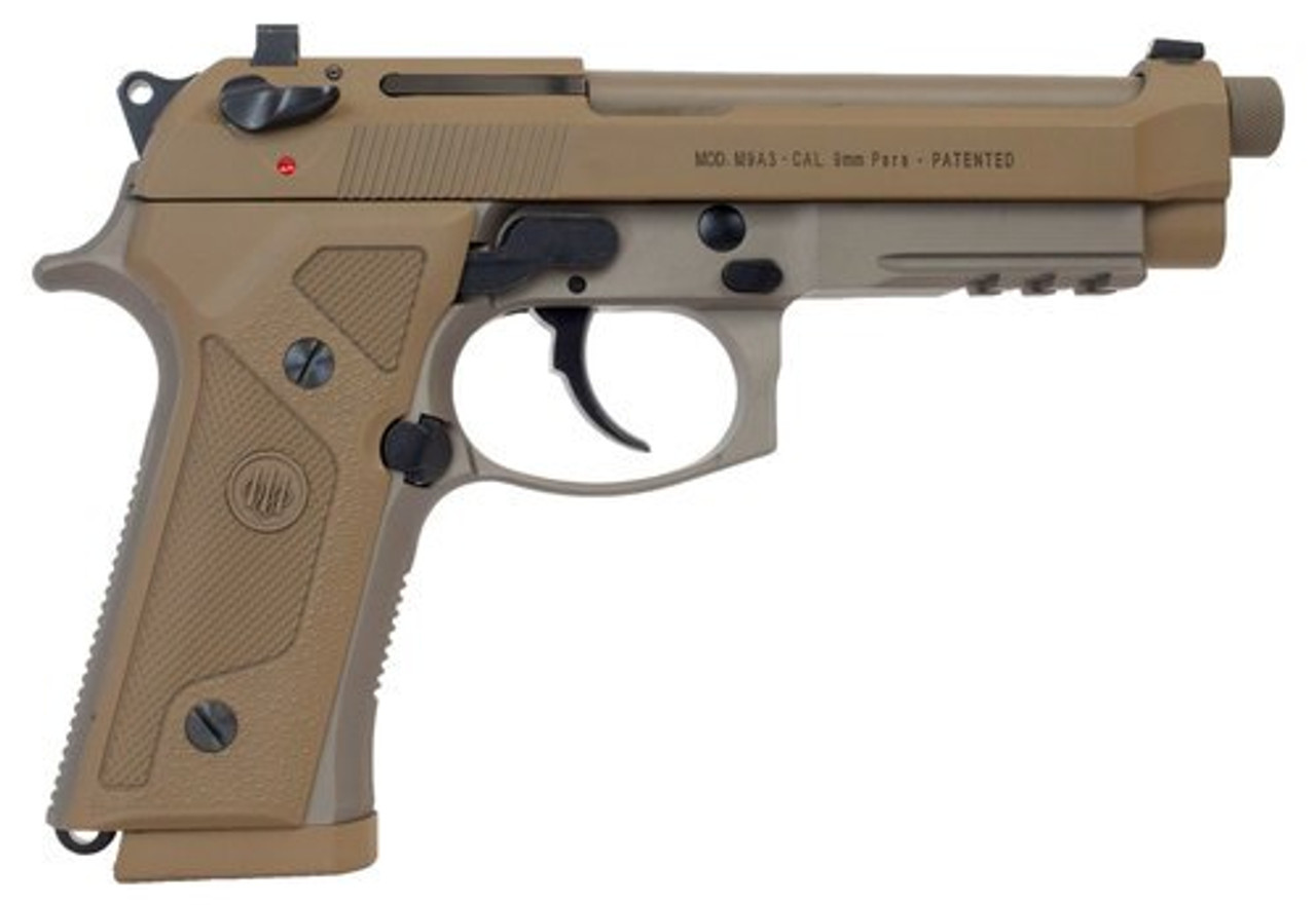Beretta M9A3 Type G, 9mm, 5", 10rd, Made In Italy, Flat Dark Earth Beretta M9A3 Type G, 9mm, 5", 10rd, Made In Italy, Flat Dark Earth