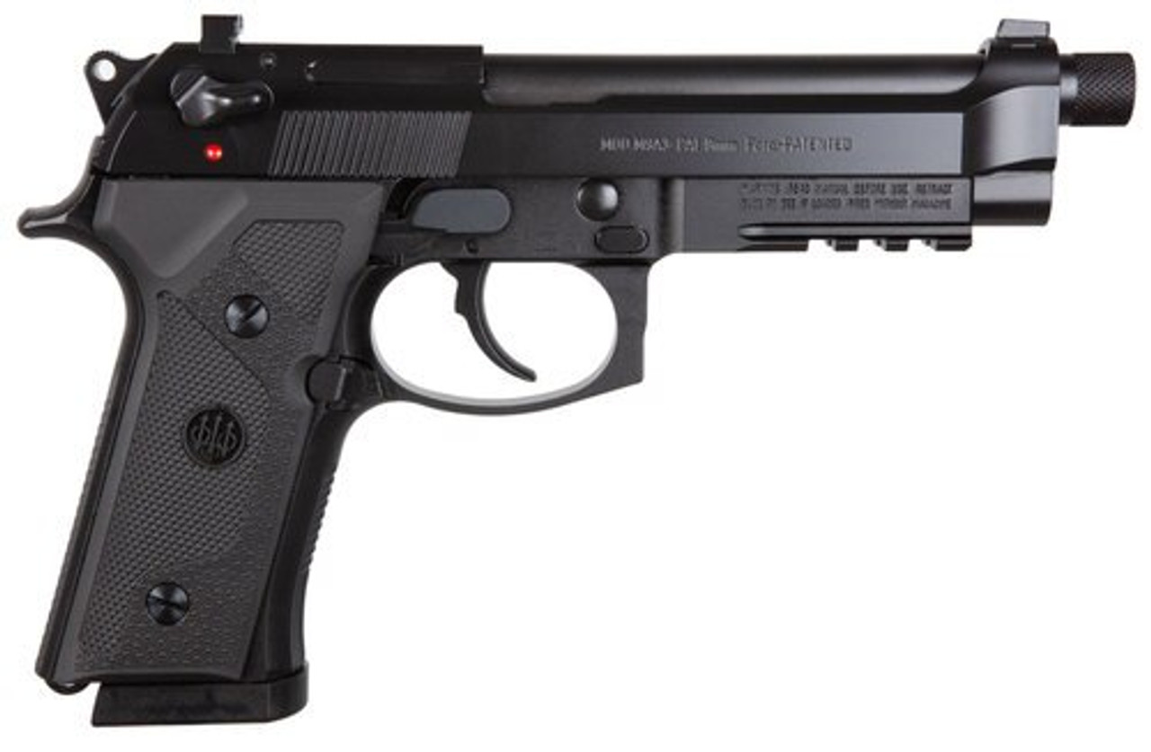 Beretta M9A3, 9mm, Type G, Italy, 5.2" Threaded Barrel, 10rd, Black Beretta M9A3, 9mm, Type G, Italy, 5.2" Threaded Barrel, 10rd, Black