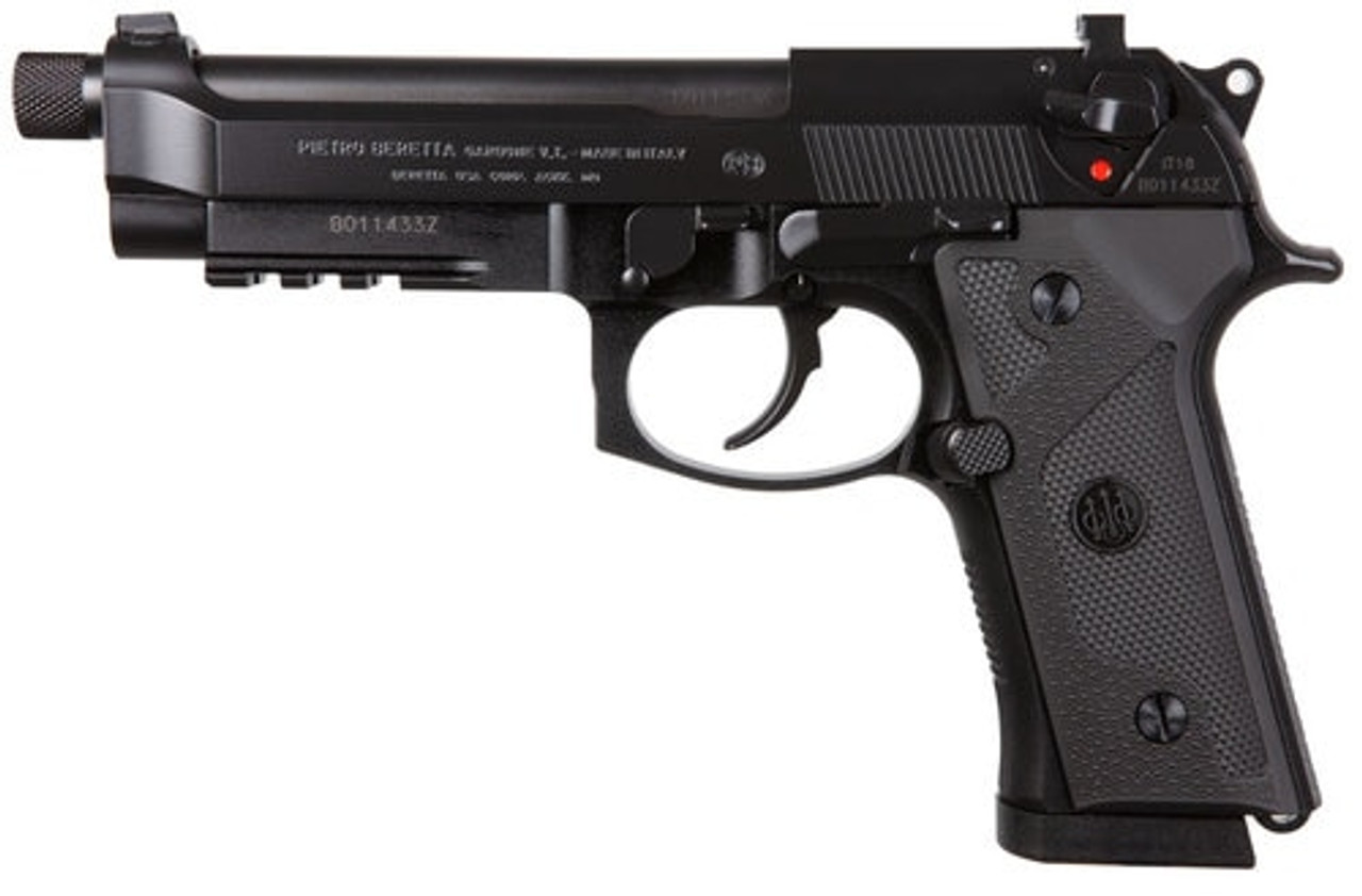 Beretta M9A3 Type G, Italy, 9mm, 5.2" Threaded Barrel, 17rd, NS, Black Beretta M9A3 Type G, Italy, 9mm, 5.2" Threaded Barrel, 17rd, NS, Black