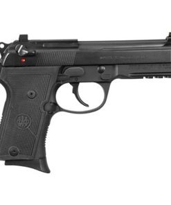 Beretta 92X Compact 9mm, 4.3" Barrel, SA/DA, Decock-Only, Black, 10rd