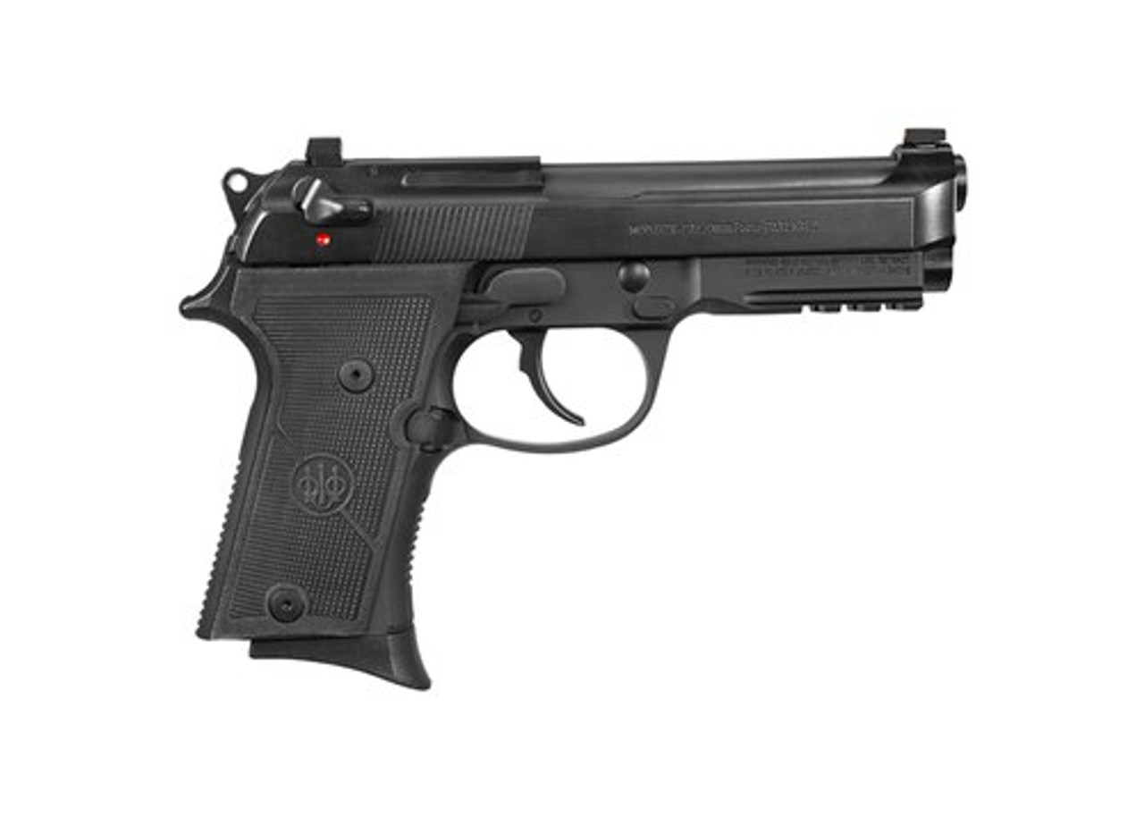 Beretta 92X Compact 9mm, 4.3" Barrel, SA/DA, Decock-Only, Black, 13rd Beretta 92X Compact 9mm, 4.3" Barrel, SA/DA, Decock-Only, Black, 13rd