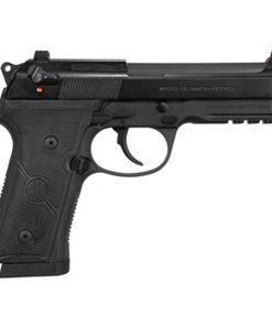 Beretta 92X Centurion 9mm, 4.3" Barrel, DA/SA, Decock-Only, Black, 10rd