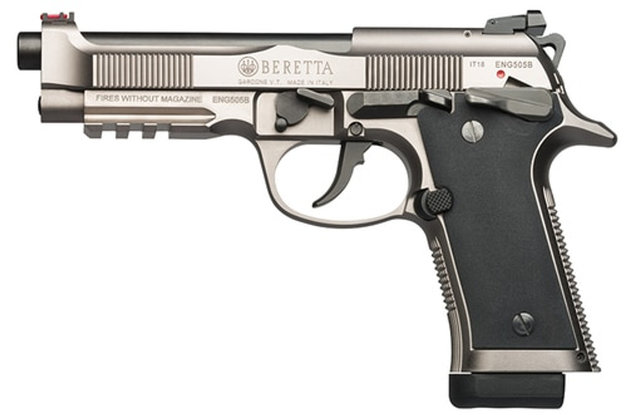 Beretta 92X Performance 9mm, 4.9" Barrel, Target Sights, Nistan Alloy Finish, 15rd Beretta 92X Performance 9mm, 4.9" Barrel, Target Sights, Nistan Alloy Finish, 15rd