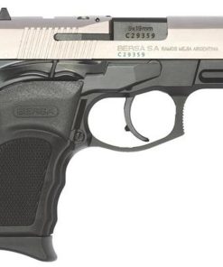 Bersa Thunder Pro Ultra Compact DA/SA 9mm 3.3" Barrel, Poly Grip Black/Nickel, 10rd