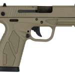 Bersa, Conceal Carry, Compact, 9mm, 3.2" Barrel, Flat Dark Earth, Polymer Frame, Fixed Sights, 8Rd, 1 Magazine