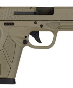 Bersa, Conceal Carry, Compact, 9mm, 3.2" Barrel, Flat Dark Earth, Polymer Frame, Fixed Sights, 8Rd, 1 Magazine