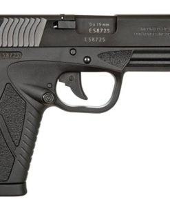 Bersa BPCC 9mm, 4" Barrel, Integral Grip, Black Frame, Black Steel Slide, 8rd
