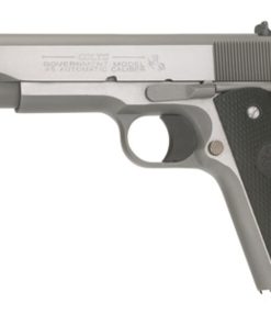 Colt 1991 Series Government 45 ACP 5" Barrel, Black Poly Grip Stainless, 7rd
